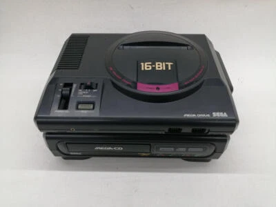 Consola CD MEGA HAA-2910 SEGA HAA-2500+HAA-2910 Color Negro para piezas Foto 1 de 4