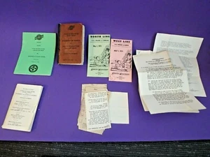 Chicago North Western Railroad Schedule of Wages/ TIME TABLES/AGREEMENTS   LOT - Picture 1 of 8