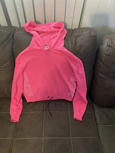 Girls Hoodie By Pink Size Small VVV3) - Picture 1 of 4