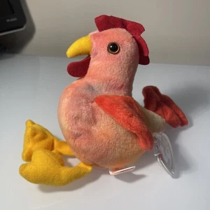 Ty Beanie Baby Doodle - MWMT (Red Rooster 1997) - Picture 1 of 7