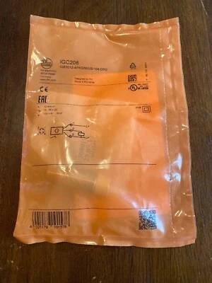 NEW IFM Efector IGC208 Inductive Sensor Switch IGB3012-APKG/M/US-104-DPO - Image 1 of 3