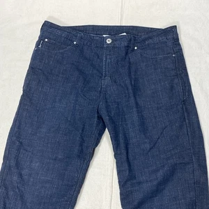 Pantalones de mezclilla deslizantes para hombre 38x30 se adapta a 40x29 azules hechos con Kevlar motocicleta - Imagen 1 de 18