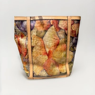 Bolso de Hombro MAXX New York Borgoña/Verde/Dorado IMPRESIÓN PAISLEY CUERO SINTÉTICO con Cremallera Foto 1 de 4