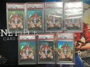 PSA 10 numero di serie One Piece card gioielli Bonney OP07-019 set di 8 Giappone - Foto 1 di 9