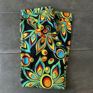 Herren bunte LoudMouth Golfhose 34x32 Shagadelic Blumen / schwarz - Bild 1 von 9