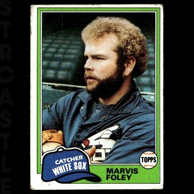 1981 Topps - Marv Foley #646 (RC) Chicago White Sox ⚾ Baseball Card - Image 1 of 3