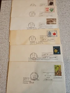 (3) Buste 1965 - (2) 1966 - (1) 1971 primo giorno di emissione, Ottawa Ontario - Foto 1 di 10