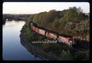 (W) ORIG TRAIN SLIDE-DELAWARE & HUDSON (D&H) 1976 ACTION - Picture 1 of 1