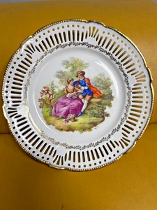 Schwarzenhammer Germany Porcelain Openwork Plate - Picture 1 of 3
