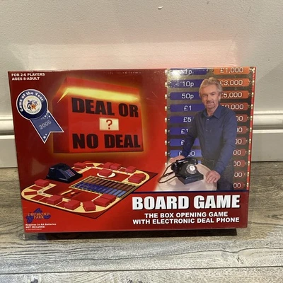 Deal or No Deal Electronic Board Game by Drumond Park 2006 - (8+) ~ NEW & SEALED - Image 1 of 4