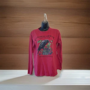 Common Ground Fair Liberty Graphics Ravens Red Long sleeve Small F4 - Picture 1 of 7