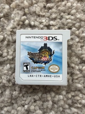 Monster Hunter 3 Ultimate (Nintendo 3DS, 2013) - Image 1 of 2