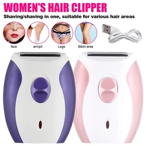USB Rechargeable Lady Body Hair Removal Shaver For Women Cordless - Picture 1 of 16