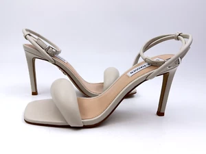 Steve Madden Entice Womens Heeled Sandals, Womens Heels UK Size 3.5, Bone, New - Picture 1 of 12