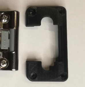 2 x Scharnier Reparatursatz - IKEA PAX - KOMPLEMENT weiches Schließscharnier - SCHWARZ - Bild 1 von 4