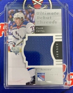Camiseta Filip Chytil RC 2017-18 UD 🏒 Ultimate Debut Threads/99 Rookie CANTIDAD🔥 - Imagen 1 de 4