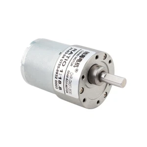 DC 12V 24V GM37-3530 DC Reduction Geared Motor Metal Gear Low Speed Reversible - Picture 1 of 10