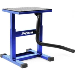 Cavaletto Moto Cross Blu 29Cm A 41Cm Piattaforma 29Cm X 23Cm - Foto 1 di 1