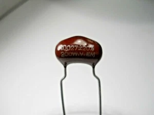 2700 pf 200 Volt 20% Silver Mica Capacitor (NOS, New Old Stock)(QTY 10 ea)A13 - Picture 1 of 3