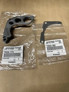 1997-2004 Kawasaki Kx 250 Oem Front Sprocket Cover Guard Chain Guide Case Saver - Picture 1 of 4