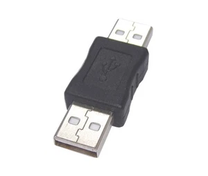 ADATTATORE USB MASCHIO - MASCHIO M M pc computer connettore spina accoppiatore - Photo 1/1