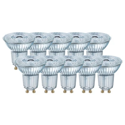 10er Pack OSRAM GU10 PARATHOM PAR16 LED Strahler dimmbar 4,5W wie 50W 36° 4000K - Bild 1 von 4
