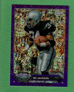 Bo Jackson 2023 Topps Composite 30 PURPLE SPECKLE REFRACTOR /250 Raiders NFL - Picture 1 of 2