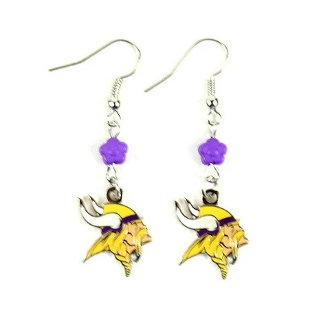 Minnesota Vikings NFL Sophie Style Dangle Earrings Cover