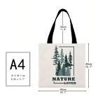 LF# Nature Lover Hiking Printed Linen Bag