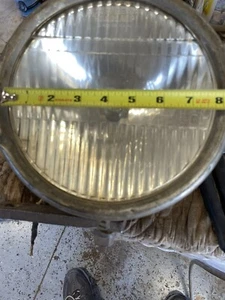 Vintage J W Brown Co. Parabeam Headlight Assembly complete with bracket restore - Picture 1 of 15