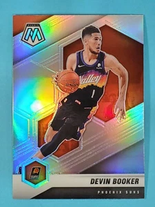 2020-21 Panini Mosaic SILVER PRIZM Devin Booker Phoenix Suns #33 - Picture 1 of 2