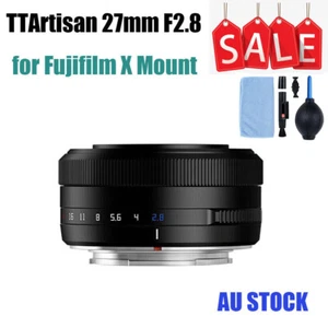 TTArtisan 27mm F2.8 XF APS-C Auto Focus Lens for Fujifilm X Mount Camera - Picture 1 of 10