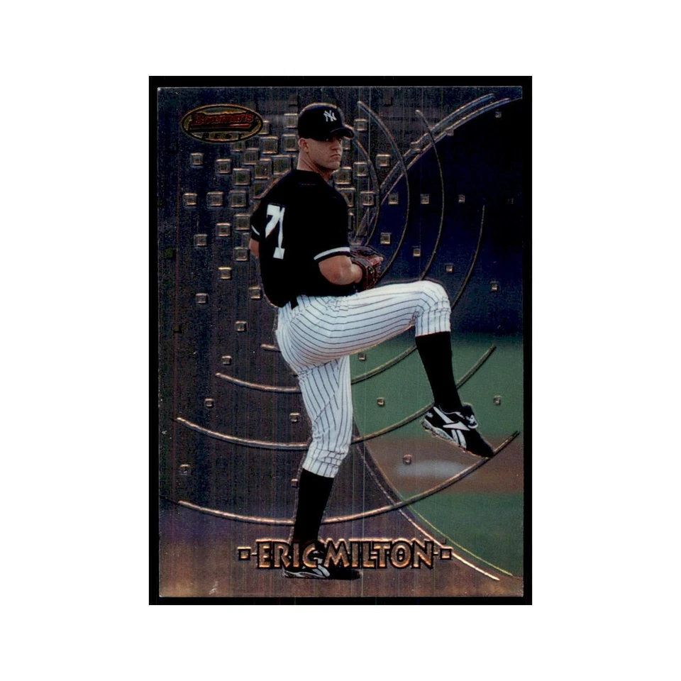 1997 Bowman Best Eric Milton Baseball Cards #198 - Image 1 of 3
