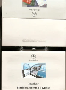 v Betriebsanleitung MERCEDES BENZ E- Klasse Ringbuch mit 7 Hefte Ausgabe A 1997 - Bild 1 von 1