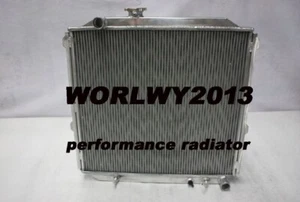 Radiador de aluminio para Landcruiser Prado KZJ90 KZJ95 3.0 diésel 1996-2002 automático - Imagen 1 de 9
