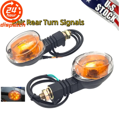 Par de señales de giro traseras para Y0527.K Y0526.K Buell Blast 2000-2010, X1 99-02 Foto 1 de 4