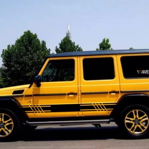 Car Sticker Stripe 70'' for G Class G55 G500 Vinyl Lower Door Panel Decal ZC1359 - Foto 1 di 4
