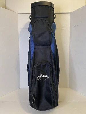 Callaway Golf Bag Navy Blue Black 6-Way Divider No Stand Or Rain Cover - Image 1 of 4