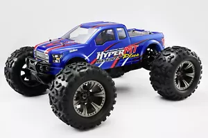 NEW HoBao Hyper Monster Truck Plus Nitro RTR Blue w/30 Turbo Engine FREE US SHIP - Picture 1 of 1
