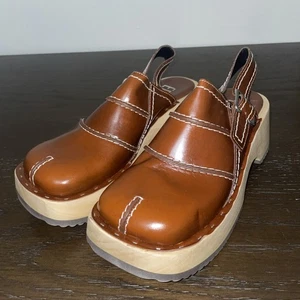 NEU E8 by Miista Amita brauner Leder Clog Größe 37 ) - Bild 1 von 5