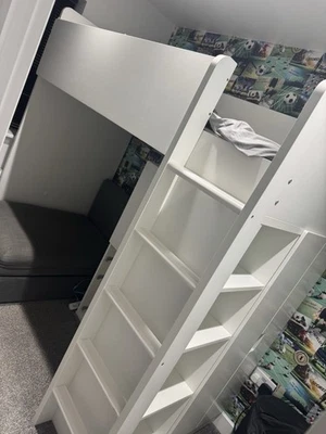 Full Boys Bedroom Set Up - Bed, Drawers, Cupboard With Drawers - Image 1 of 4