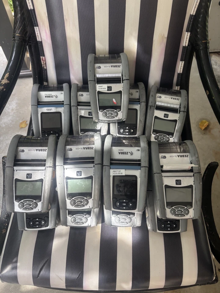 lot of  21 Zebra QLN320 Portable  Thermal Label Printer - Image 1 of 1