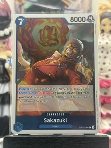 One Piece CG 4 Sakazuki OP12-044 Legacy of the Master ¡Raro! - Imagen 1 de 1