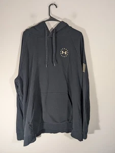 Under Armour Herren schwarz Camouflage lose Freiheit Flagge Hoodie Gr. 3XL patriotisch USA - Bild 1 von 9