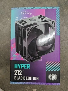 Cooler Master Hyper 212 Black Edition RGB 120mm CPU Air Cooling Fan - Bild 1 von 3