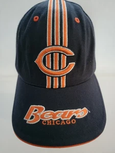 Vintage Chicago Bears blaue Wollmütze/Mütze Twins Enterprises verstellbar 90er - Bild 1 von 10