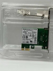 HP I210-T1 Single Port - 1GbE RJ45 Low Profile PCIe-x1 Network Card - Afbeelding 1 van 3