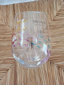 Colección Abbott Grabada Escuela de Peces Multi Tallo Copa de Vino Ocean Lake - Imagen 1 de 4