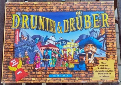 Gesellschaftsspiel DRUNTER UND DRÜBER (Klaus Teuber) Spiel des Jahres 1991 - Bild 1 von 2