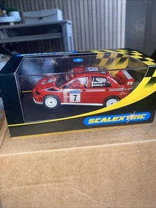 Scalextric *NUEVO* 1/32 C2365A Mitsubishi Lancer Evolution WRC Nº7 764/3000 - Imagen 1 de 6